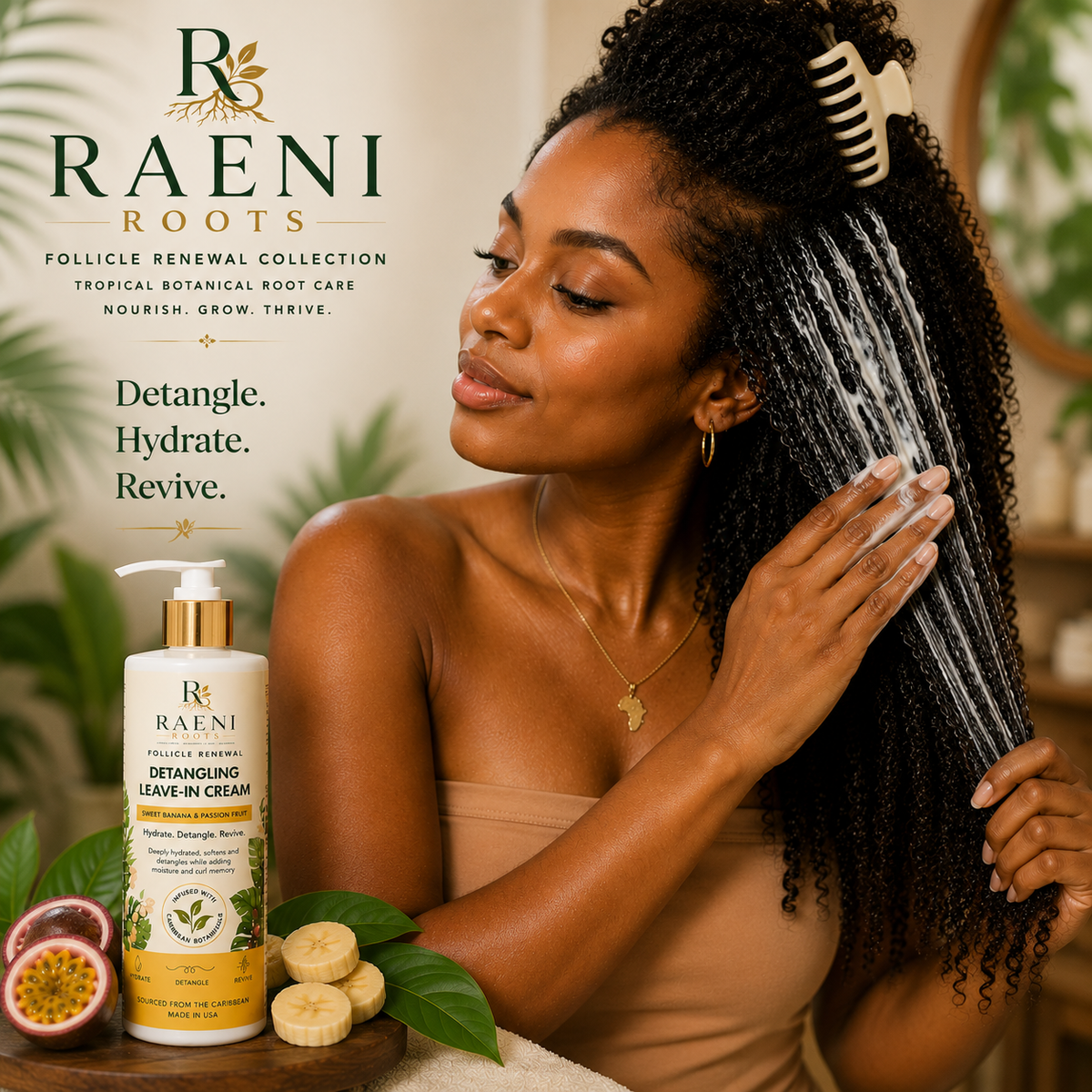 FOLLICLE RENEWAL DETANGLING LEAVE-IN CREAM
