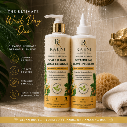 FOLLICLE RENEWAL DETOX AND HYDRATE WASH DAY ESSENTIAL BUNDLE