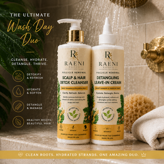FOLLICLE RENEWAL DETOX AND HYDRATE WASH DAY ESSENTIAL BUNDLE